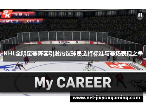 NHL全明星赛阵容引发热议球员选择标准与赛场表现之争