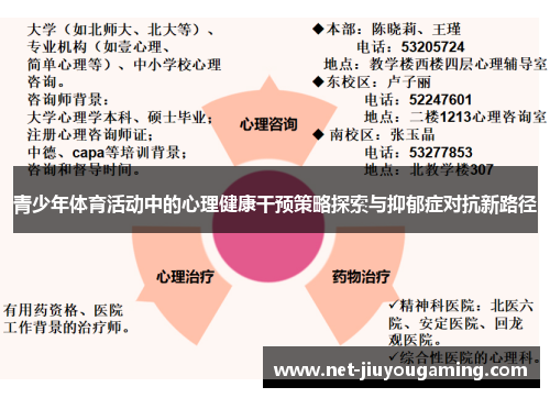 青少年体育活动中的心理健康干预策略探索与抑郁症对抗新路径
